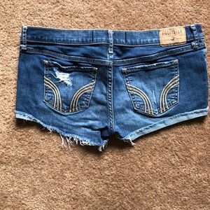 Hollister jean shorts